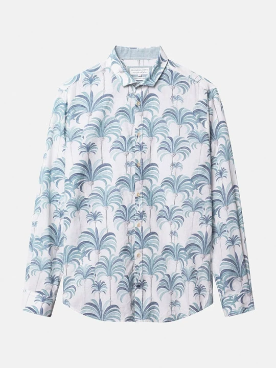 Zdjęcie produktu COLOURS & SONS Koszulka w kolorze biało-turkusowym rozmiar: S