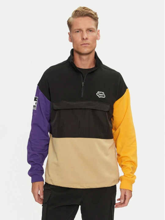 Zdjęcie produktu Colourwear Bluza Bloc Half Zip 70102538 Czarny Regular Fit