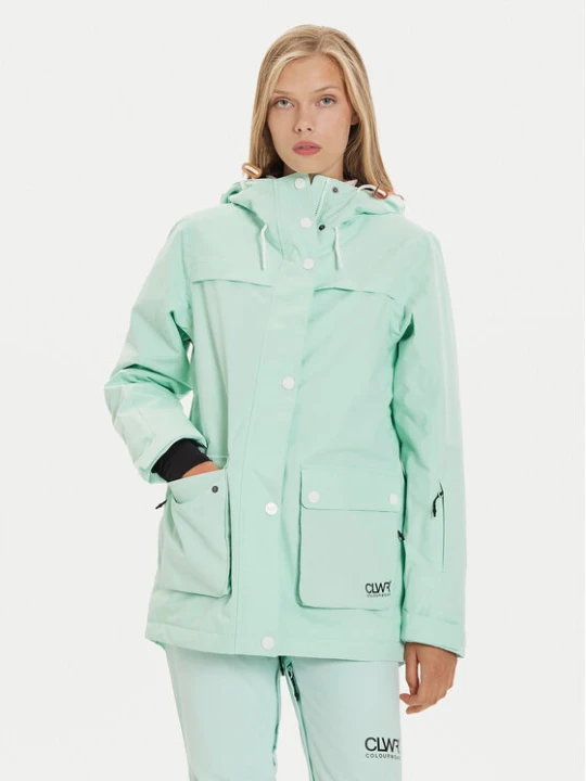 Zdjęcie produktu Colourwear Kurtka narciarska 7010318 Zielony Regular Fit