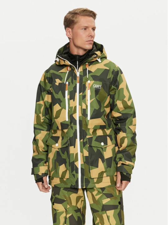 Zdjęcie produktu Colourwear Kurtka narciarska Falk Jacket 7010290 Zielony Regular Fit