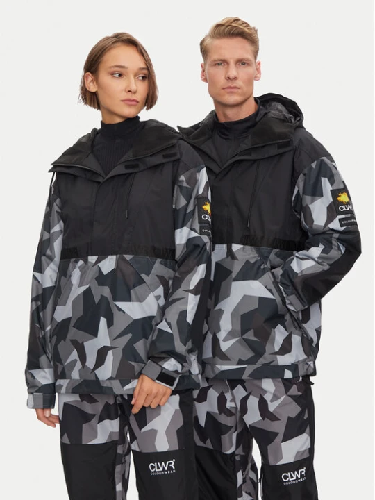 Zdjęcie produktu Colourwear Kurtka snowboardowa Aquilo Anorak U 7010289 Czarny Regular Fit
