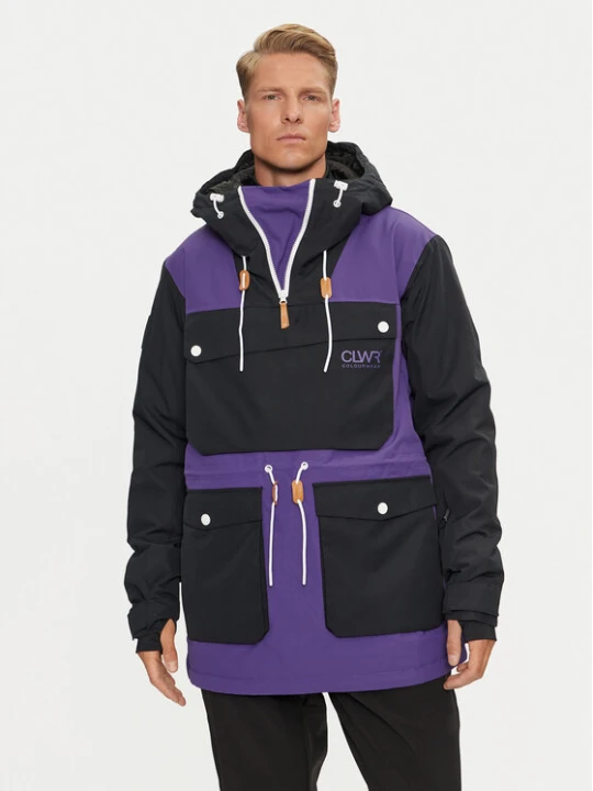 Zdjęcie produktu Colourwear Kurtka snowboardowa Essential Anorak 7010293 Fioletowy Regular Fit