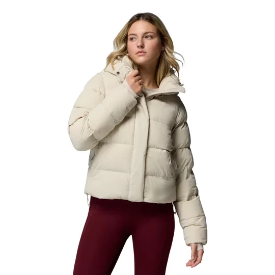 Zdjęcie produktu Columbia Amaze Puff Hooded Jacket 2133714278, Damskie, Beżowe, kurtki zimowe, nylon, rozmiar: L