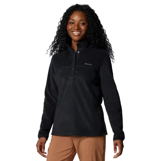 Zdjęcie produktu Columbia Benton Springs 1/2 Snap Pull Over II 2085651010, Damskie, Czarne, polary, poliester, rozmiar: L