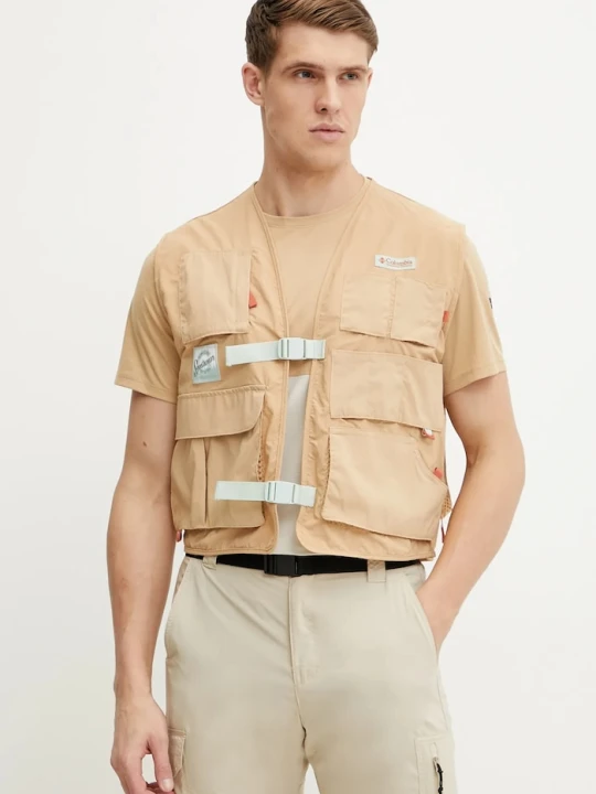 Zdjęcie produktu Columbia bezrękawnik sportowy Cove Beach beżowy