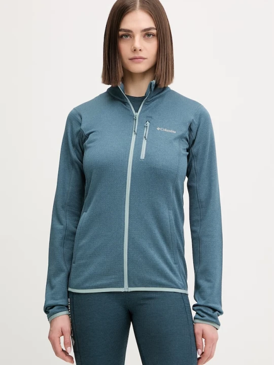 Zdjęcie produktu Columbia bluza outdoorowa Essential Hike turkusowy