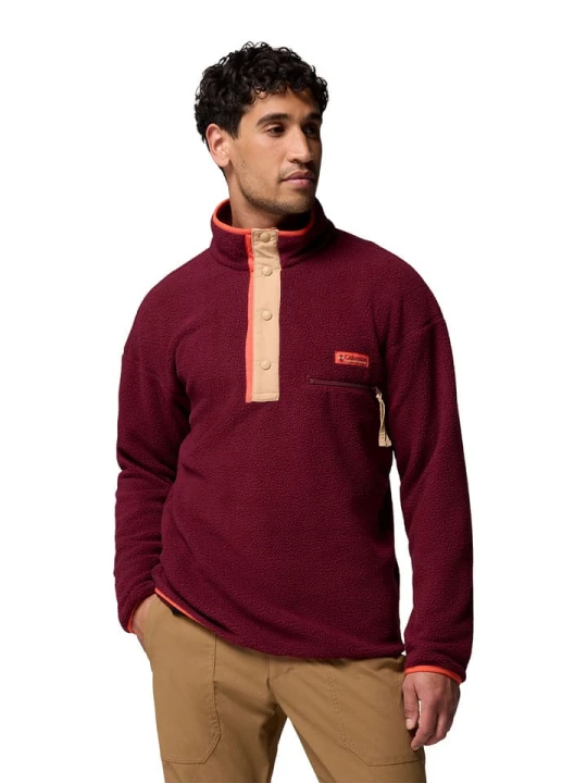 Zdjęcie produktu Columbia Bluza polarowa "Helvetia II" w kolorze bordowym rozmiar: XS