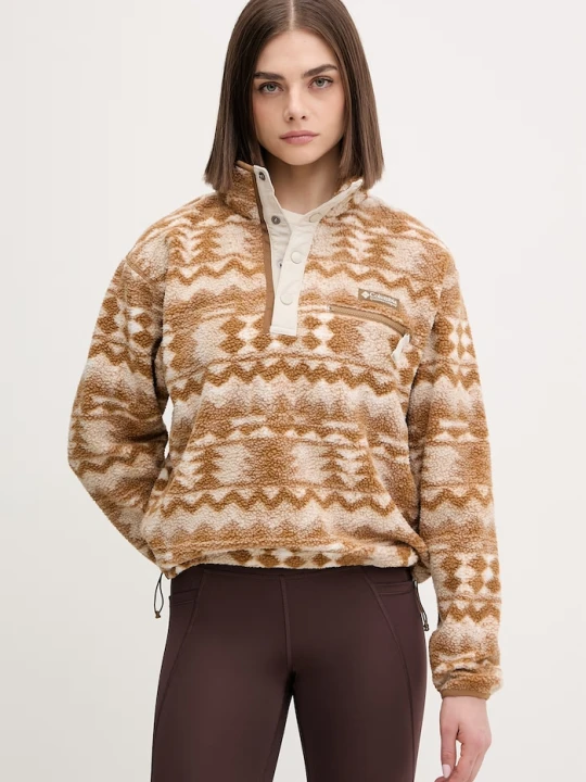Zdjęcie produktu Columbia bluza polarowa damska Helvetia brązowy