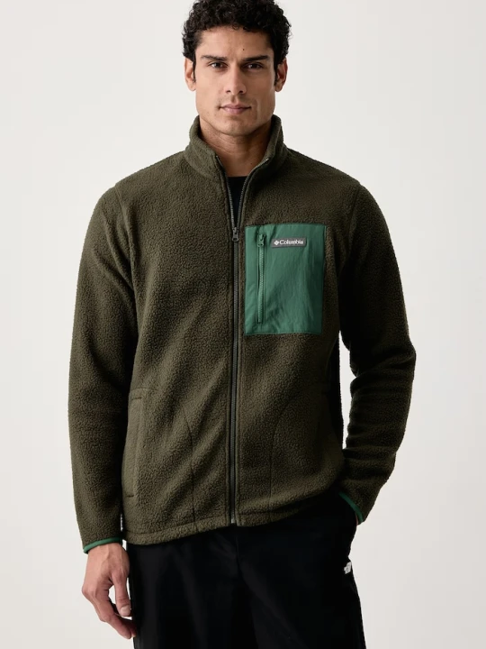 Zdjęcie produktu Columbia bluza sportowa męska polarowa Jasper zielony