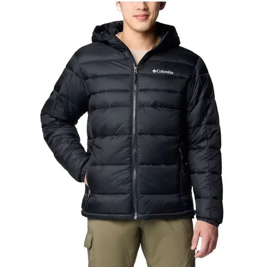 Zdjęcie produktu Columbia Buck Butte II Insulated Hooded Jacket 2086882010, Męskie, Czarne, kurtki zimowe, poliester, rozmiar: XL
