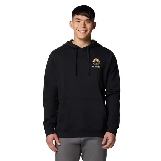 Zdjęcie produktu Columbia Columbia Trek Graphic Hoodie 2018494018, Męskie, Czarne, bluzy, bawełna, rozmiar: M