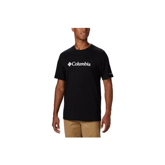 Zdjęcie produktu Columbia CSC Basic Logo SS Tee 1680053010, Męskie, Czarne, t-shirty, bawełna, rozmiar: M