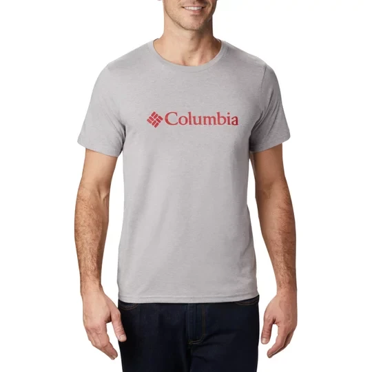 Zdjęcie produktu Columbia CSC Basic Logo SS Tee 1680053039, Męskie, Szare, t-shirty, bawełna, rozmiar: L