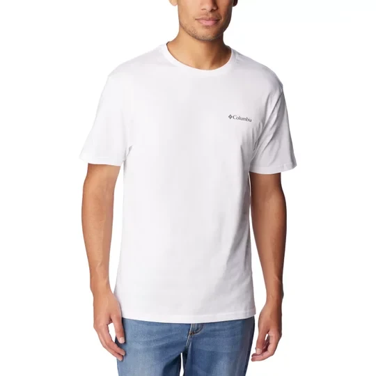 Zdjęcie produktu Columbia CSC Basic Logo SS Tee 1680053112, Męskie, Białe, t-shirty, bawełna, rozmiar: L