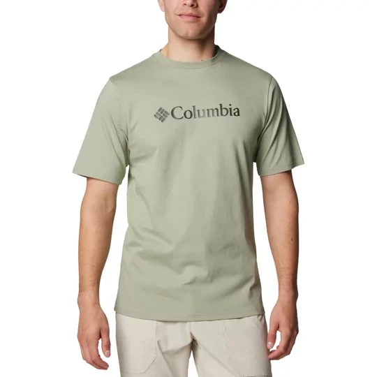 Zdjęcie produktu Columbia CSC Basic Logo SS Tee 1680053354, Męskie, Zielone, t-shirty, bawełna, rozmiar: L
