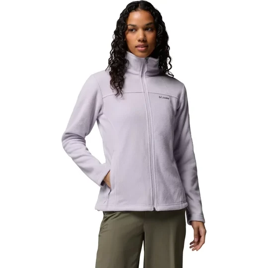 Zdjęcie produktu Columbia Fast Trek II Jacket 1465351551, Damskie, Fioletowe, polary, poliester, rozmiar: L