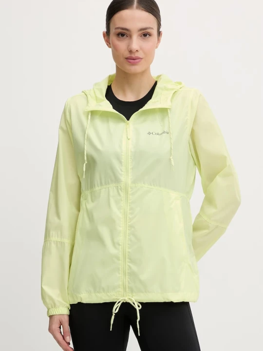 Zdjęcie produktu Columbia kurtka sportowa damska Flash Forward II Windbreaker żółty