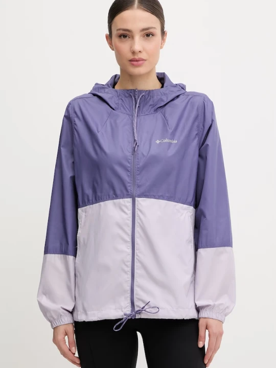 Zdjęcie produktu Columbia kurtka sportowa damska Flash Forward II Windbreaker fioletowy