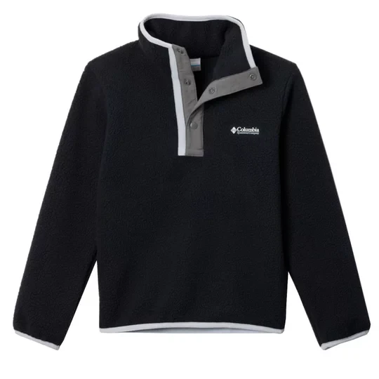 Zdjęcie produktu Columbia Helvetia II Half Snap Fleece 2087831010, Dla dzieci, Czarne, polary, poliester, rozmiar: S