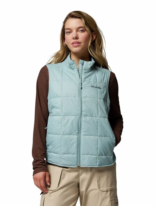 Zdjęcie produktu Columbia Kamizelka pikowana "Sienna Hill Quilted" w kolorze błękitnym rozmiar: L