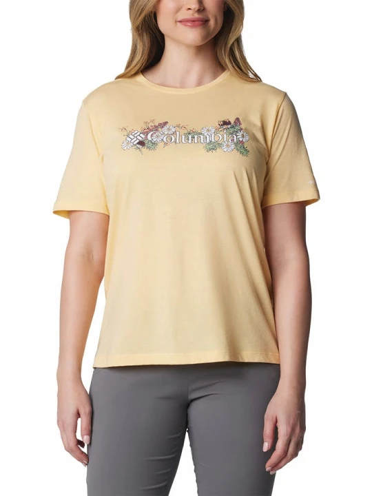 Zdjęcie produktu Columbia Koszulka "Bluebird Day™" w kolorze żółtym rozmiar: XS