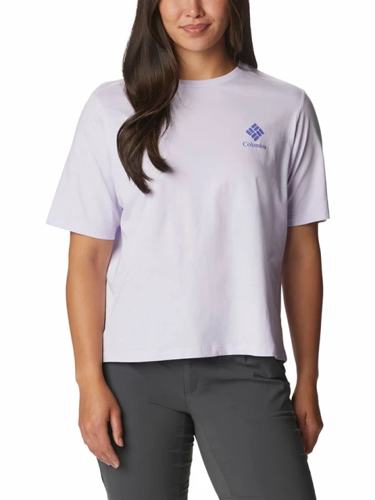 Zdjęcie produktu Columbia Koszulka "North Cascades™" w kolorze fioletowym rozmiar: XS