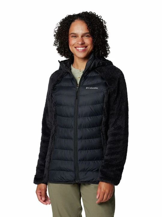 Zdjęcie produktu Columbia Kurtka funkcyjna "Powder Lite II Sherpa" w kolorze czarnym rozmiar: M