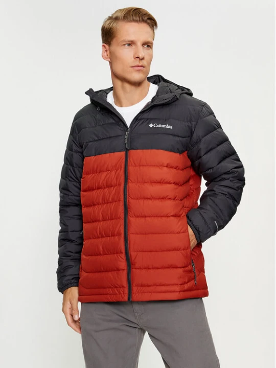 Zdjęcie produktu Columbia Kurtka przejściowa Powder Lite™ Hooded Jacket Pomarańczowy Regular Fit