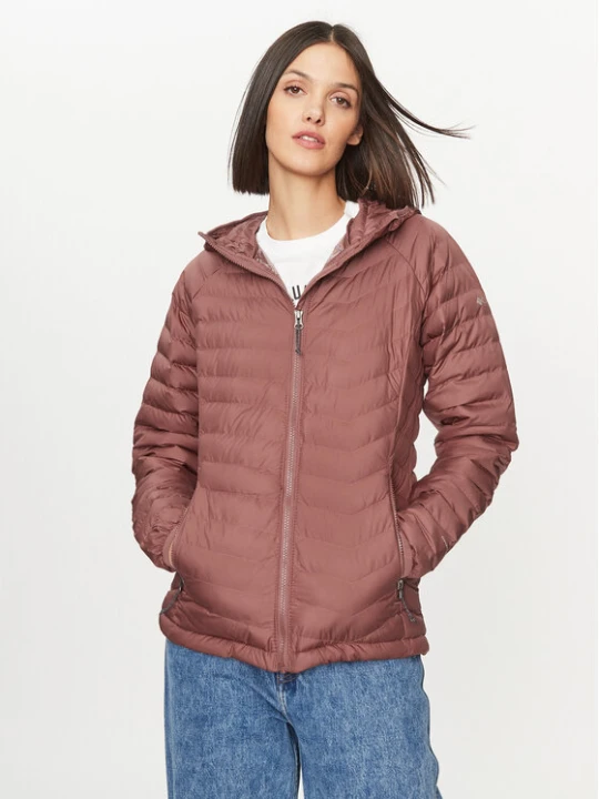 Zdjęcie produktu Columbia Kurtka przejściowa Powder Lite™ Hooded Jacket Różowy Regular Fit