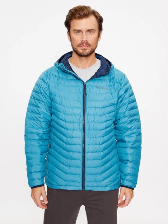 Zdjęcie produktu Columbia Kurtka przejściowa Westridge™ Down Hooded Jacket Niebieski Regular Fit