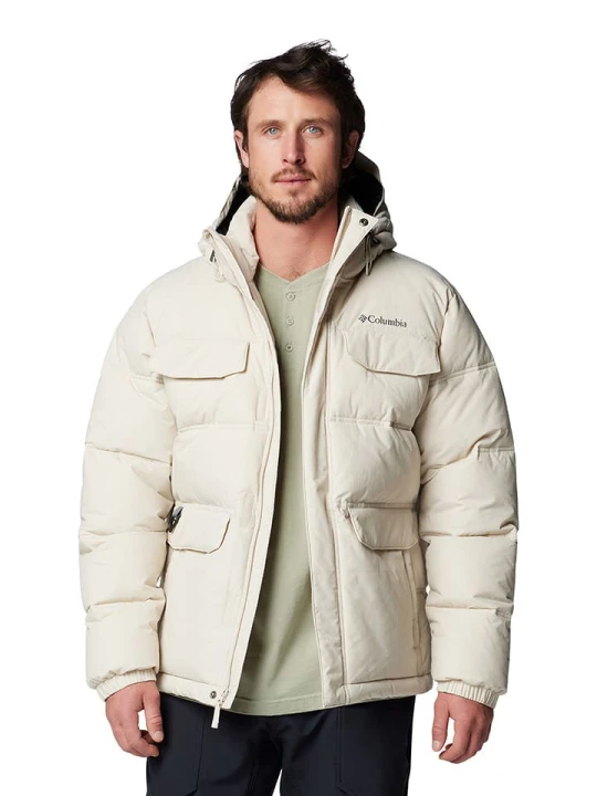 Zdjęcie produktu Columbia Kurtka zimowa "Landroamer Puffer" w kolorze kremowym rozmiar: XXL