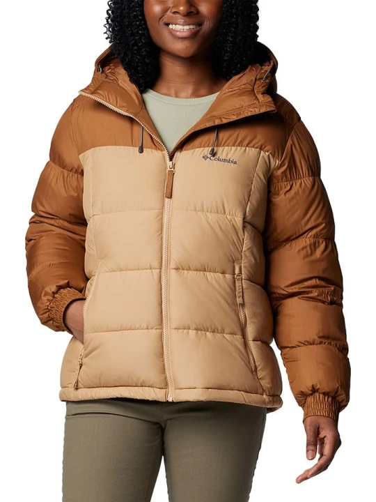 Zdjęcie produktu Columbia Kurtka zimowa "Pike Lake II" w kolorze jasnobrązowym rozmiar: XL