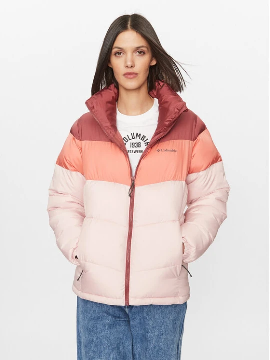 Zdjęcie produktu Columbia Kurtka zimowa Puffect™ Color Blocked Jacket Czerwony Regular Fit