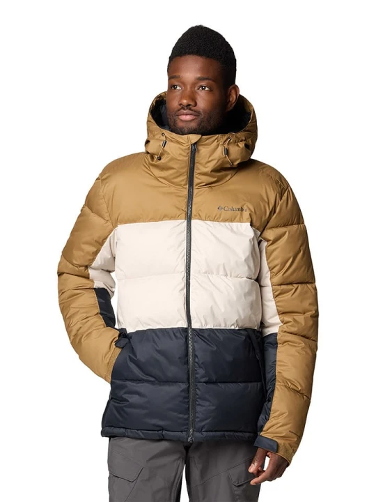 Zdjęcie produktu Columbia Kurtka zimowa "Slope Style" w kolorze beżowo-kremowo-antracytowym rozmiar: XL
