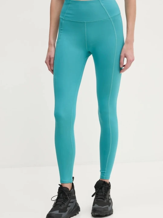 Zdjęcie produktu Columbia legginsy sportowe Boundless Trek turkusowy