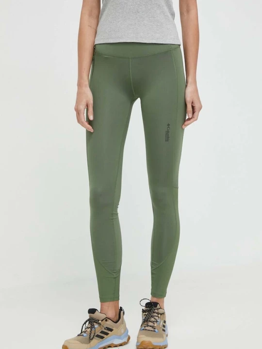 Zdjęcie produktu Columbia legginsy sportowe Cirque River zielony