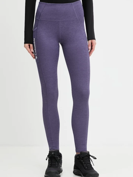 Zdjęcie produktu Columbia legginsy sportowe Move fioletowy