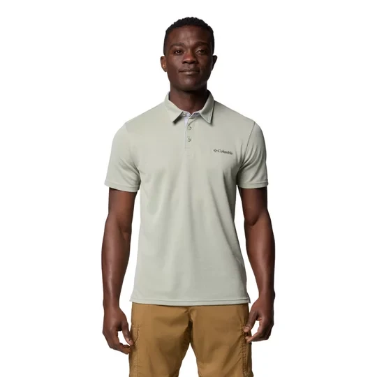 Zdjęcie produktu Columbia Nelson Point Polo 1772721347, Męskie, Zielone, koszulki polo, Modal, rozmiar: M