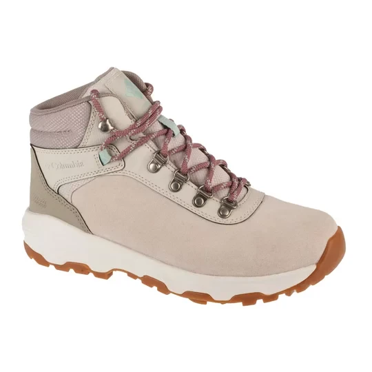 Zdjęcie produktu Columbia Newton Wander WP 2125531083, Damskie, Beżowe, buty trekkingowe, skóra zamszowa, rozmiar: 38