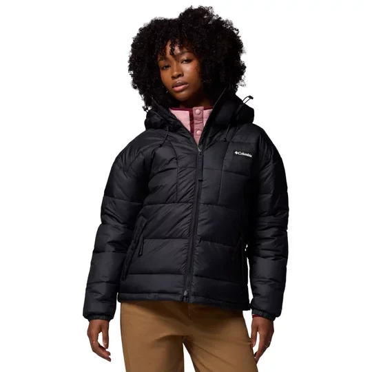 Zdjęcie produktu Columbia Pike Lake III Hooded Jacket 2133563010, Damskie, Czarne, kurtki, poliester, rozmiar: L