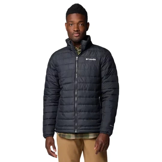 Zdjęcie produktu Columbia Powder Lite II Jacket 2086964010, Męskie, Czarne, kurtki zimowe, poliester, rozmiar: M