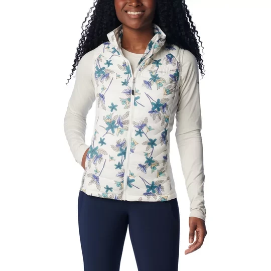 Zdjęcie produktu Columbia Powder Pass Vest 1832222125, Damskie, Białe, bezrękawniki, nylon, rozmiar: M