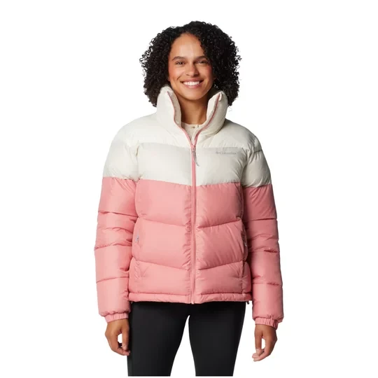 Zdjęcie produktu Columbia Puffect II Colorblock Jacket 2088481629, Damskie, Różowe, kurtki zimowe, poliester, rozmiar: L