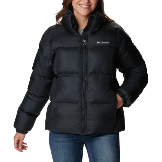 Zdjęcie produktu Columbia Puffect II Full Zip Jacket 2090291010, Damskie, Czarne, kurtki zimowe, poliester, rozmiar: L