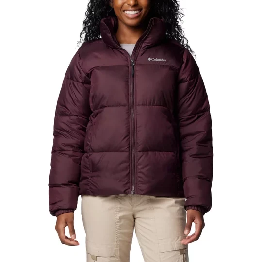 Zdjęcie produktu Columbia Puffect II Full Zip Jacket 2090291607, Damskie, Fioletowe, kurtki zimowe, poliester, rozmiar: L