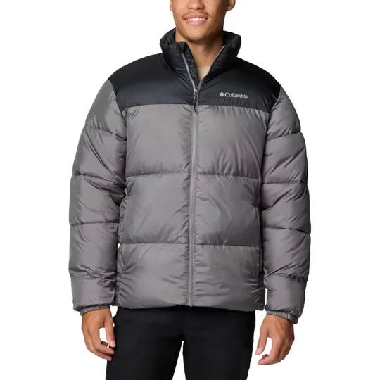 Zdjęcie produktu Columbia Puffect III Jacket 2086861023, Męskie, Szare, kurtki zimowe, poliester, rozmiar: L