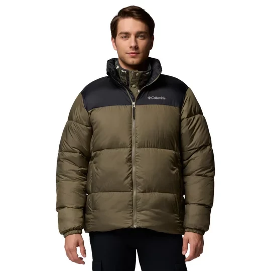 Zdjęcie produktu Columbia Puffect III Jacket 2086861397, Męskie, Zielone, kurtki zimowe, poliester, rozmiar: L