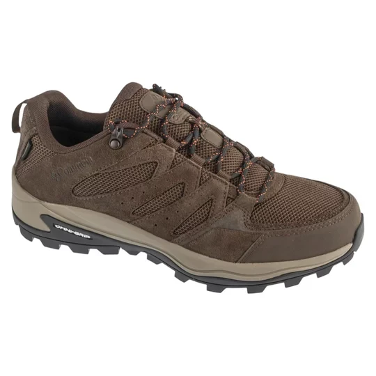 Zdjęcie produktu Columbia Redmond IV Low WP 2128721231, Męskie, Brązowe, buty trekkingowe, przewiewna siateczka, rozmiar: 41