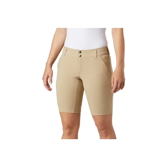 Zdjęcie produktu Columbia Saturday Trail Long Short 1579881265, Damskie, Beżowe, spodenki, nylon, rozmiar: 38