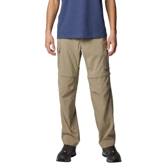 Zdjęcie produktu Columbia Silver Ridge Utility Convertible Pant 2012962221, Męskie, Beżowe, spodnie, poliester, rozmiar: 30-32